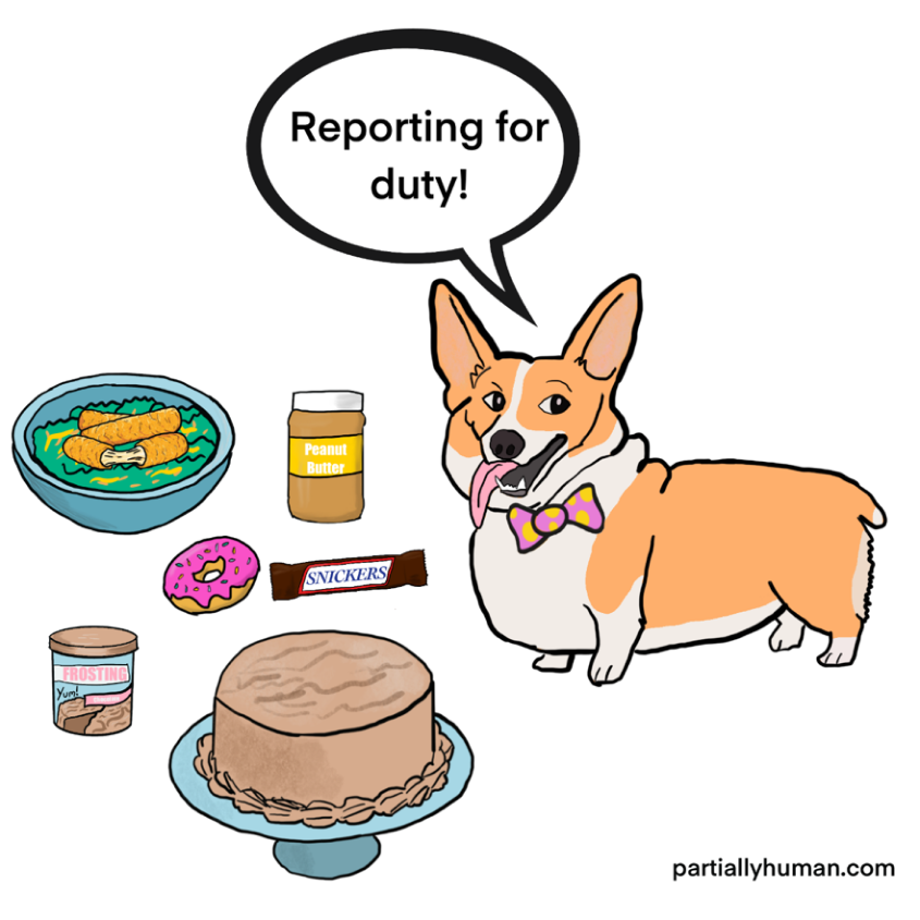 Reporting for duty!