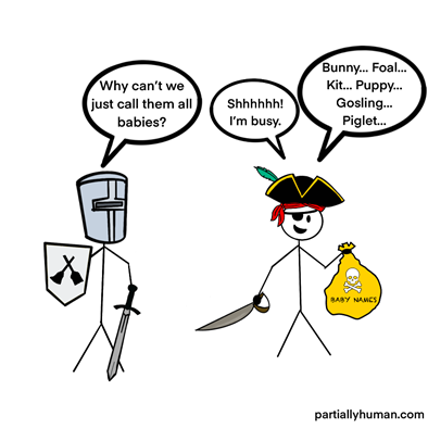 Clutter Pirates Love Creating Silly New Words