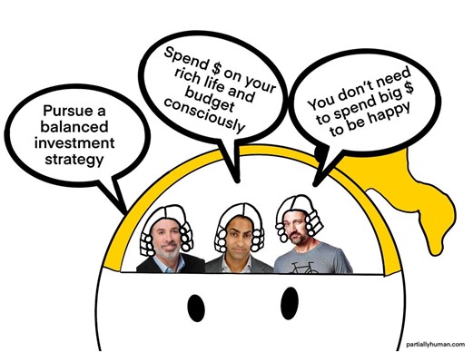 Mr. Money Mustache, Ric Edelman, Ramit Sethi