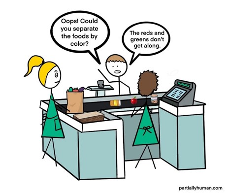 On Navigating the Treacherous Terrains of Bagging Groceries and Diversity